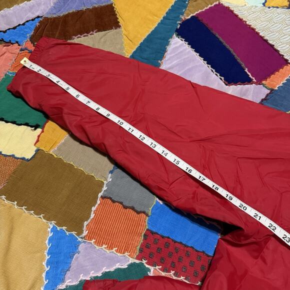 Vintage 80s Alabama Crimson Tide Lined Red Coach Jacket XL - Picture 6 of 6